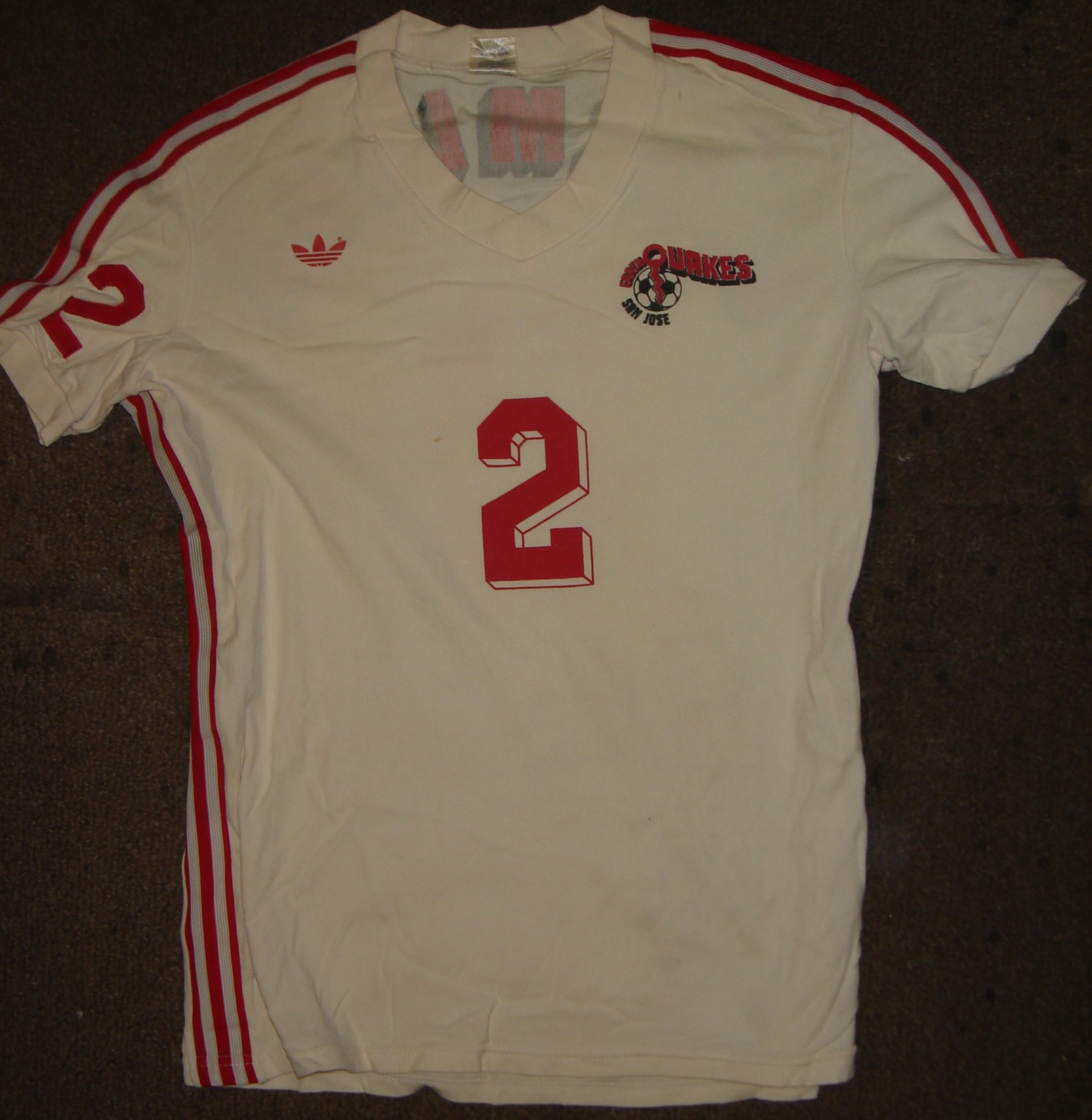  - Earthquakes 77 Home Jersey Buzz Demling